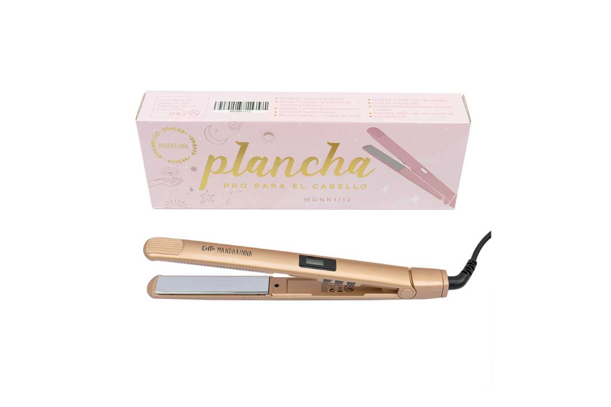 TRENDY - Plancha de Pelo Mandarina